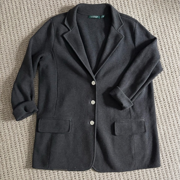 Lauren Ralph Lauren Knit Blazer - Picture 1 of 7